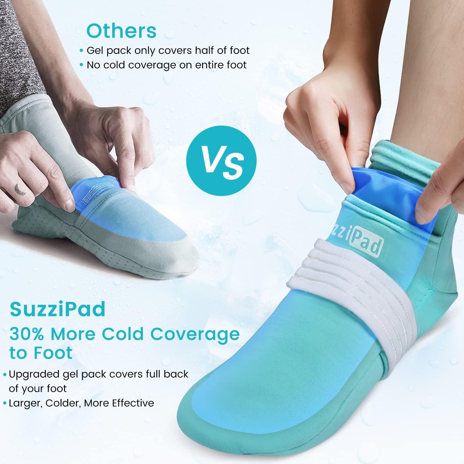 SUZZIPAD SuzziPad XL Cold Gloves for Chemotherapy, Cooling Socks, Hand and Foot Ice Pack, Chemo Must Haves for Men and Women