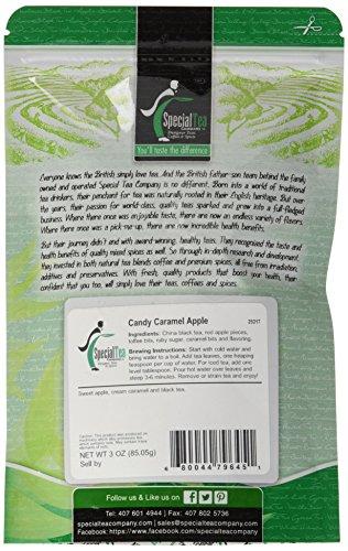Special Tea Special Tea Candy Caramel Apple Loose Leaf Black Tea, 3 Ounce