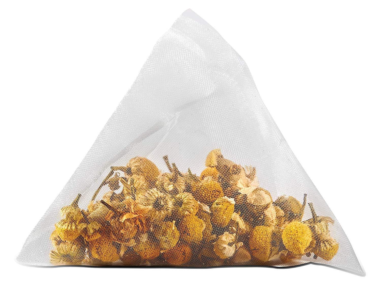 TWO LEAVES AND A BUD Two Leaves and a Bud Organic Chamomile Tea Bags, Naturally Caffeine Free, Whole Leaf Herbal Chamomile Tea in Compostable Sachets, 15 Count (Pack of 6)