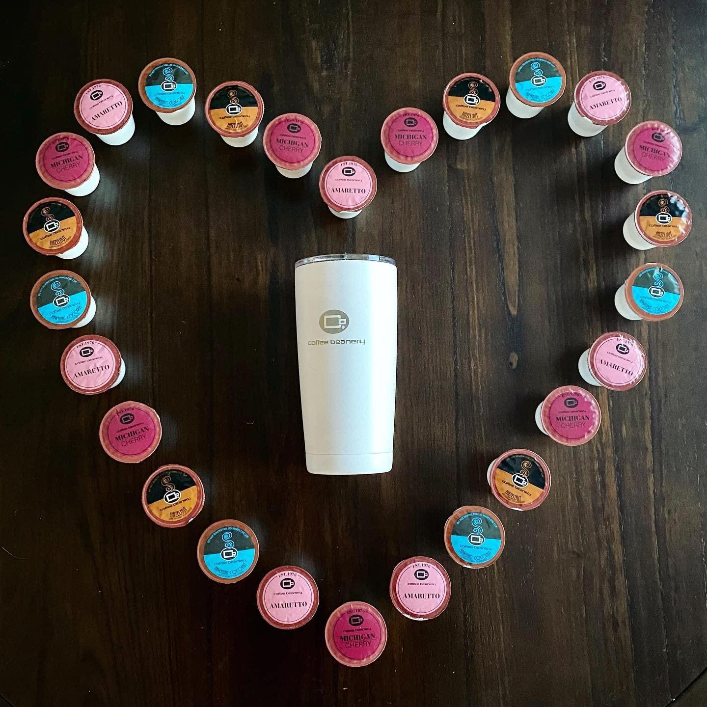 Coffee Beanery Mackinac Island Fudge Coffee Pods by Coffee Beanery | 12ct Flavored Coffee Pods Medium Roast Coffee Pods| 100% Specialty Arabica Coffee| Gourmet Coffee Pods