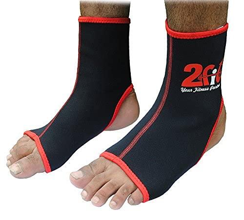 s&m 2Fit Elasticated Neoprene Ankle Foot Brace Support Pain Injury Relief Leg & Foot (S/M)