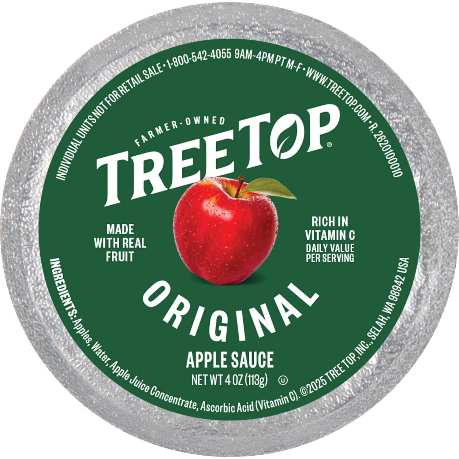 Tree Top Tree Top Original Apple Sauce, 6 Count (Pack of 6)