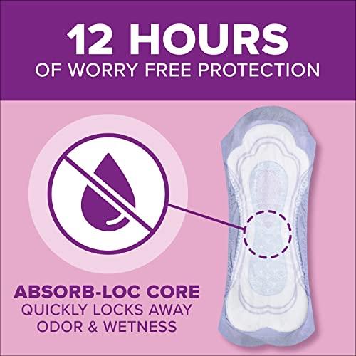 Poise Poise Incontinence Pads & Postpartum Incontinence Pads, 5 Drop Maximum Absorbency, Regular Length, 48 Count, Packaging May Vary