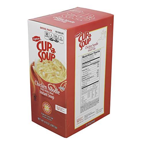 Lipton Lipton Cup-a-Soup Chicken Noodle Soup Mix 0g Trans Fat,9.9 Ounce (Pack of 4)