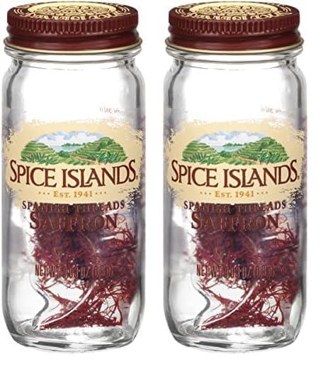 Spice Islands Spice Islands Saffron Threads, 0.035 Ounce (Pack of 2)
