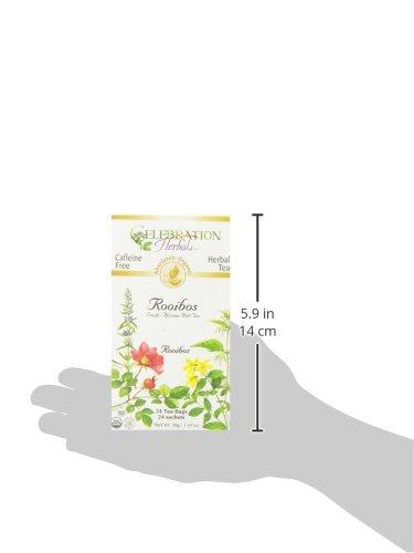 Celebration Herbals CELEBRATION HERBALS Rooibos Red Tea Organic 24 Bag, 0.02 Pound