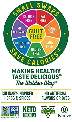 Walden Farms Walden Farms Chipotle Ranch Dressing 12 Oz. Bottle | Fresh & Delicious Salad Topping | 0g Net Carbs Condiment | Kosher Certified | Great on Salads | Burgers | Sandwiches | Tacos | Pizza and Many More