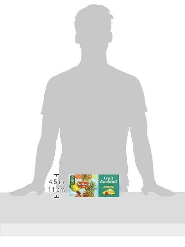 Del Monte Del Monte Canned Fruit Cocktail in 100% Fresh Juice, 15 Ounce (Pack of 6)