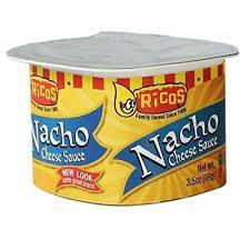Snackur Ricos Nacho Cheese Sauce 3.5 oz Cups,12 Pack, In Snackur Safe Ship Box