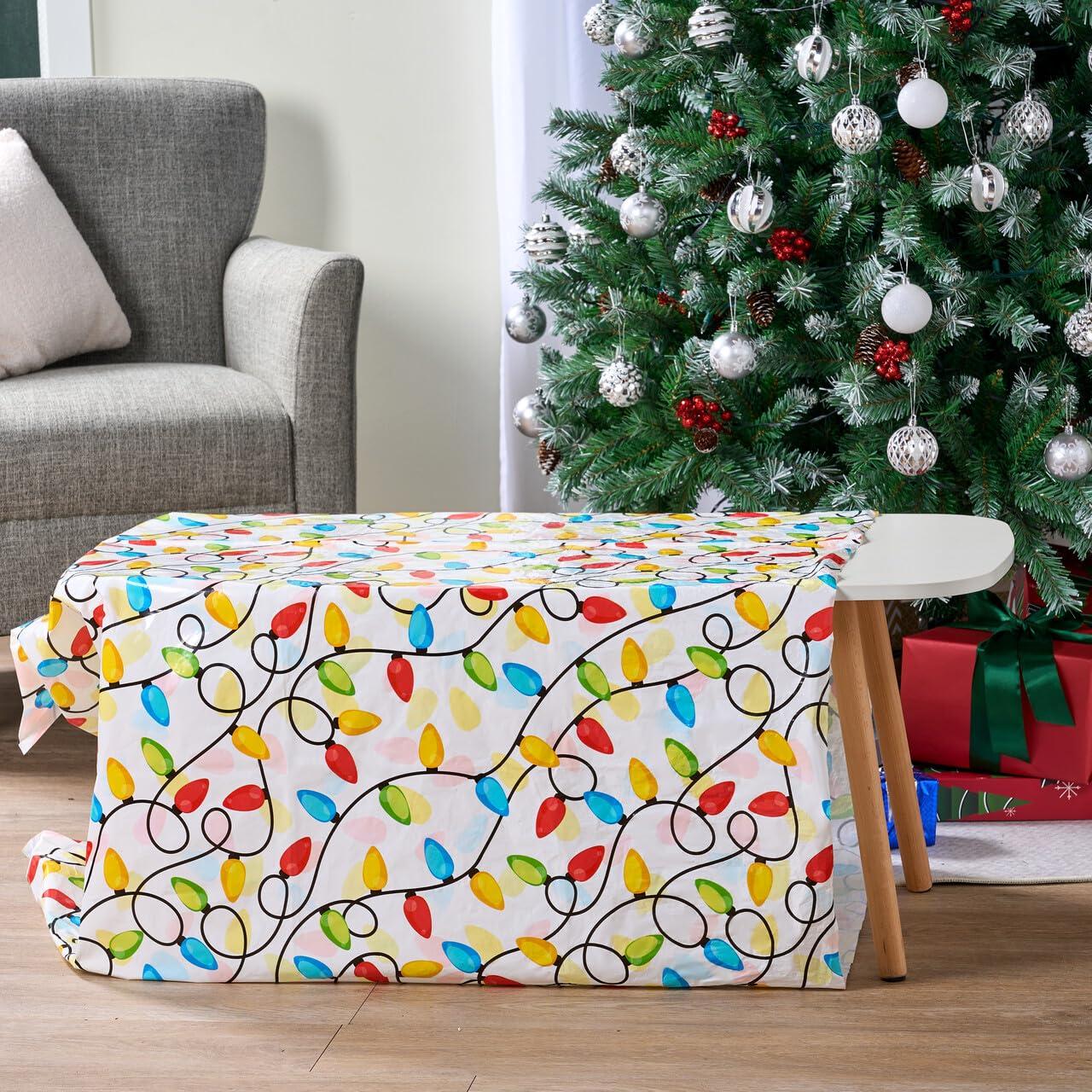 JOYIN JOYIN Christmas Jumbo Big Gift Bag 44 x 36, Large Size Plastic Giant Gift Bag for Huge Gifts, Christmas Season, Gift Giving, Holiday Presents or Decorations