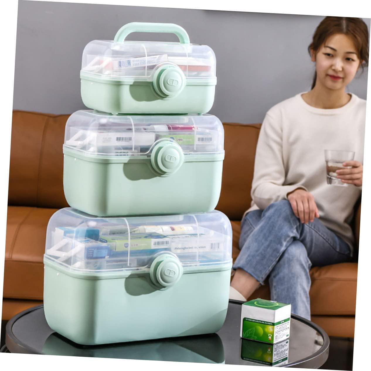 Cadence Cadence Travel Containers - Pill Case Set - Magnetic Travel Capsules - A Daily Pill Box for Supplements & Vitamins - Contains 7 Flex Mediums (0.56oz) with Labels for Everyday of The Week - Charcoal