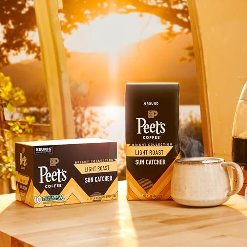 Peet\'s Coffee Peet\'s Coffee, Light Roast Ground Coffee - Sun Catcher Blend, 10.5 Ounce Bag