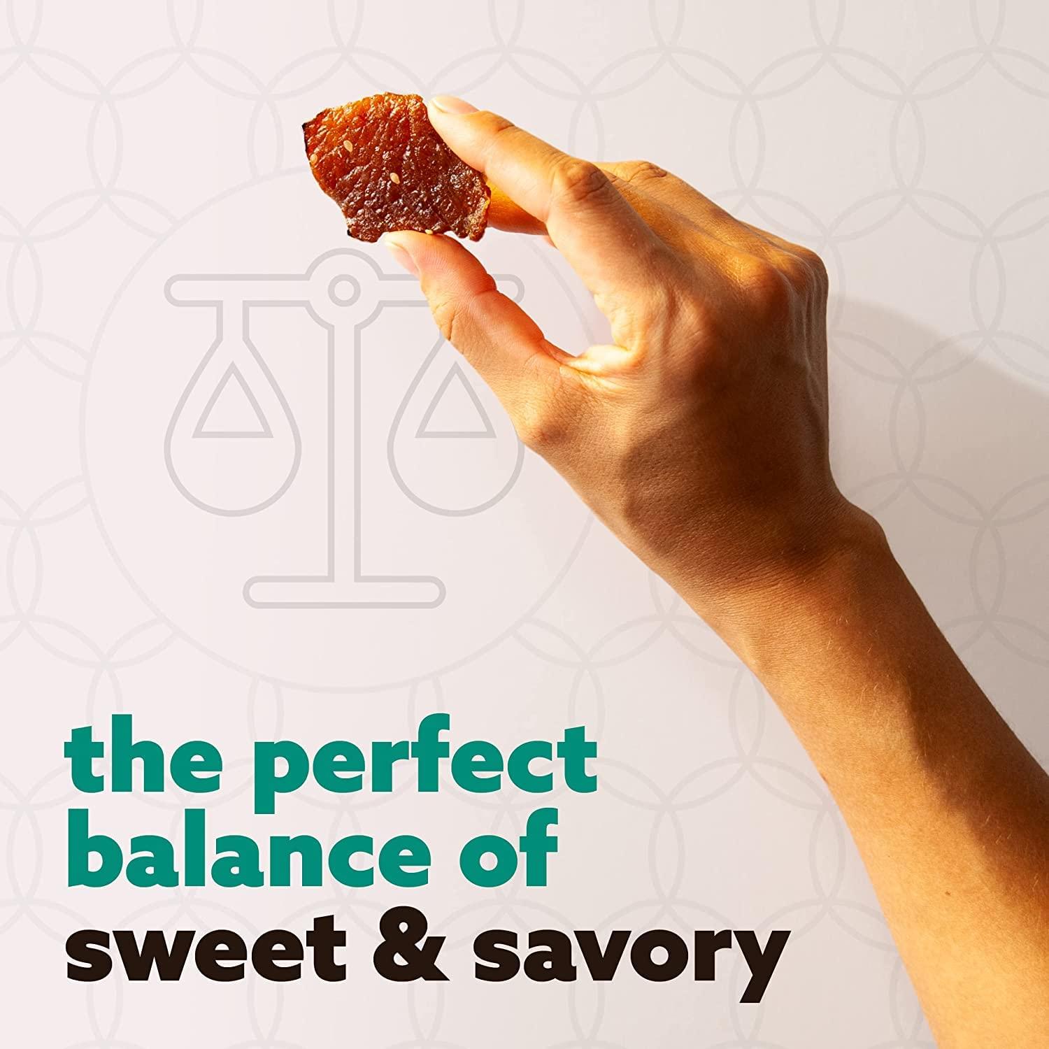 Golden Island Golden Island Pork Jerky Korean BBQ Flavored, Specialty Meat Snack, Gluten Free with Korean Barbecue Seasoning, Good Source of Protein, Made with 7g of Protein Per Serving 2.85 oz