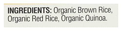Lundberg Lundberg Organic Thin Stackers, Red Rice & Quinoa, Salt-Free, Thin Multigrain Rice Cakes, Gluten-Free, Vegan, Healthy Snacks, 6 oz (Pack of 1)
