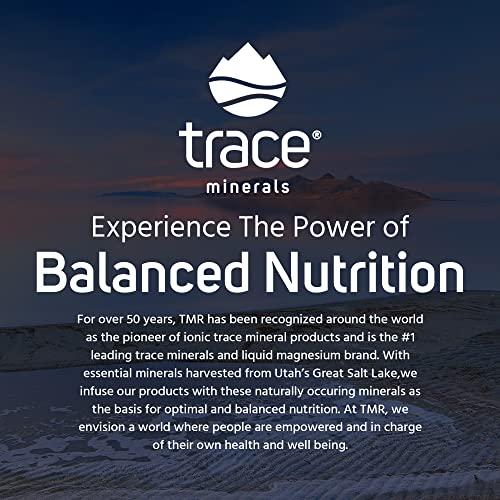 Trace Minerals Research Trace Minerals | Power Pak Electrolyte Powder Packets | 1200 mg Vitamin C, Zinc, Magnesium | Boost Hydration, Immunity, Energy, Muscle Stamina | Acai Berry | 90 Packets