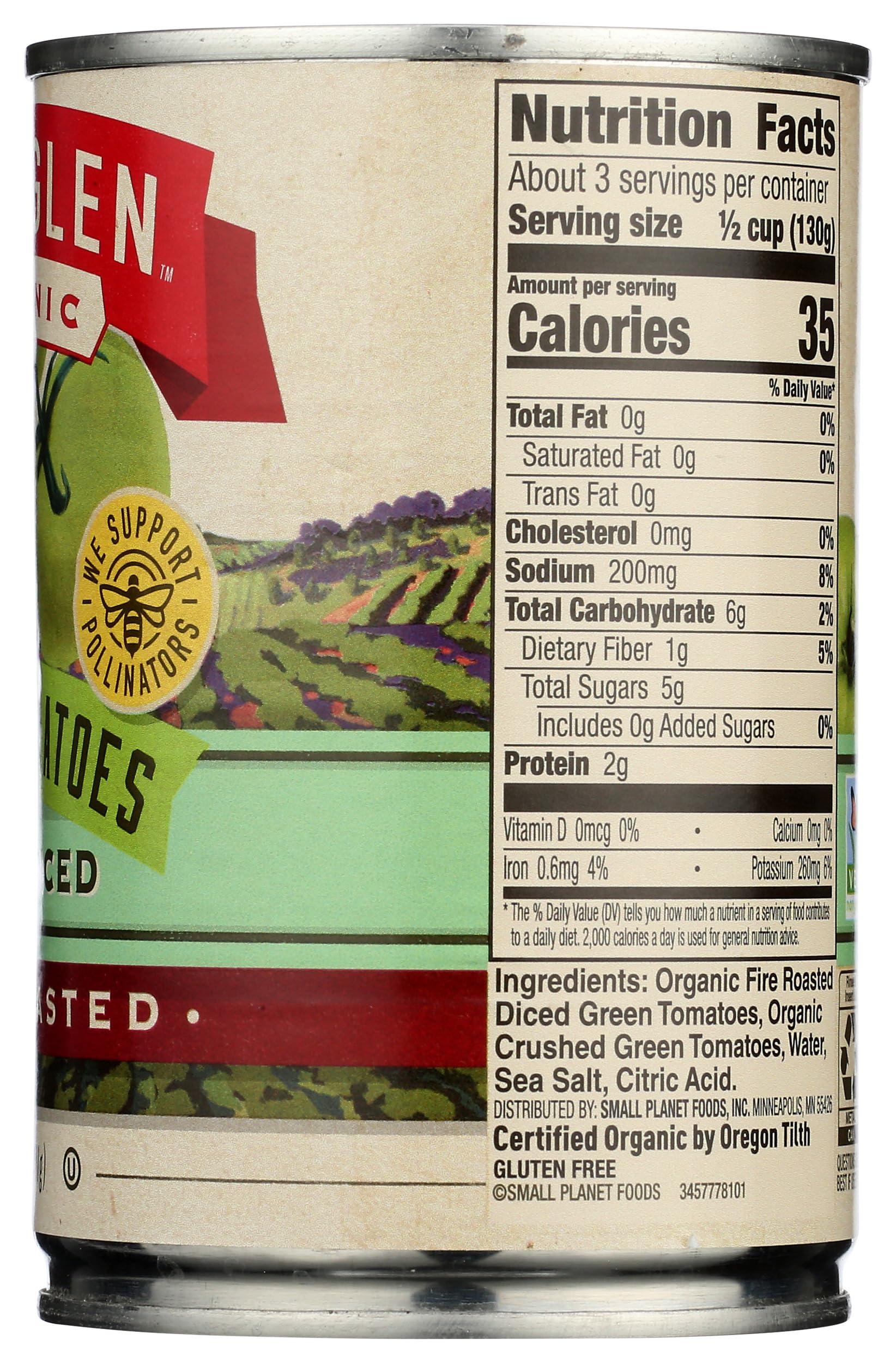 Muir Glen Muir Glen Organic Petite Diced Fire Roasted Green Tomatoes, 14.5 oz