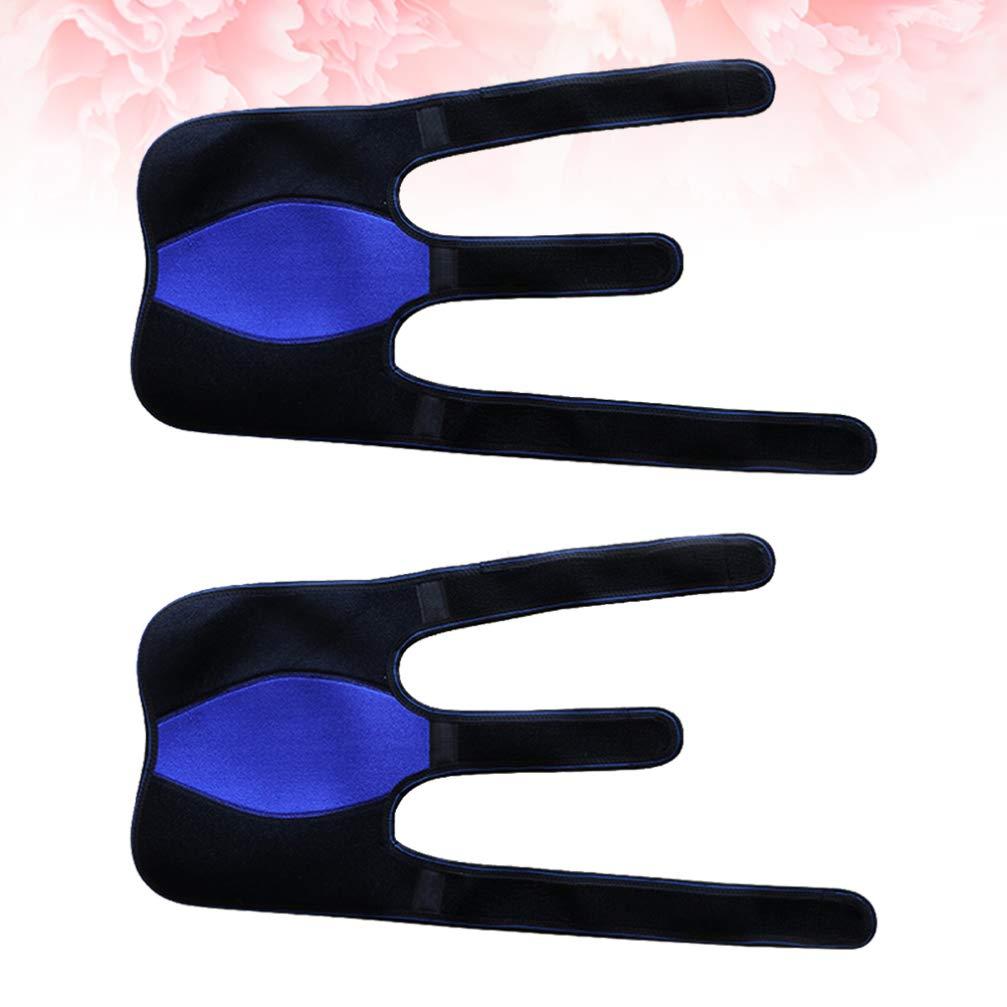 EXCEART EXCEART 1 Pair Heating Knee Support Running Knee Pads Knee Bands Knee Guard Heated Knee Pads Knee Brace Adjustable Knee Support Bracea Knee Warmers Knee Sleeve Riding Pad