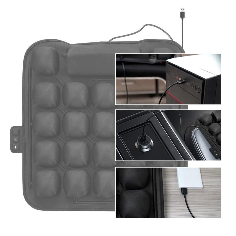 YUNYEUNG YUNYEUNG Electric Inflatable Wheelchair Cushions for Pressure reliefUlcer & Pressure Sore Prevention - Pain Relief Cushion for Extended Sitting Air Seat Cushions