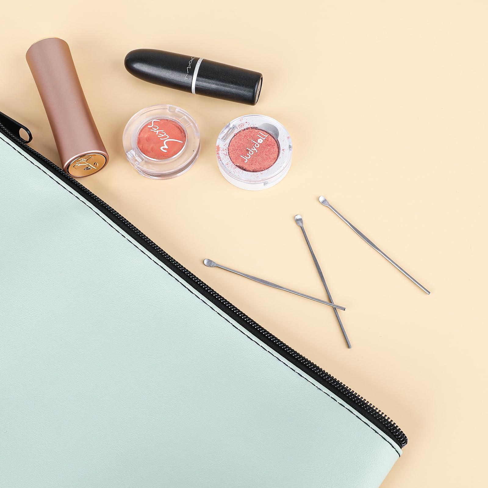 Trinkrittey 10 Pcs Metal Ear Cleaner Stainless Steel Ear Pick Portable Metal Earwax Curette Ear Cleaner Tool for Adult