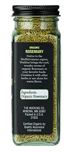 Watkins Watkins Organic Rosemary, Non-GMO, Kosher, 1.4 Ounce, 1-Pack