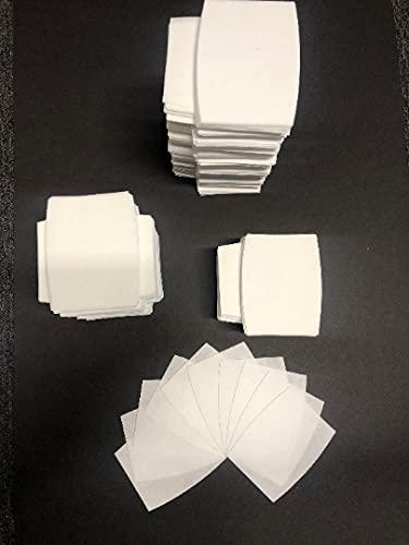 Kover Kover HEPA-11 Filters for Mask Inserts | Melt Blown Polypropylene | Certified Safe Material for Human Contact | Made in USA | Carbon and Fiberglass Free | 5 in by 4 in | Can be Trimmed | Washable