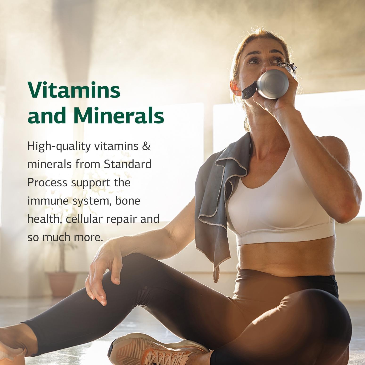 Standard Process Inc. Standard Process Calcium Lactate - Immune Support and Bone Strength - Bone Health and Muscle Supplement with Magnesium and Calcium - 360 Tablets