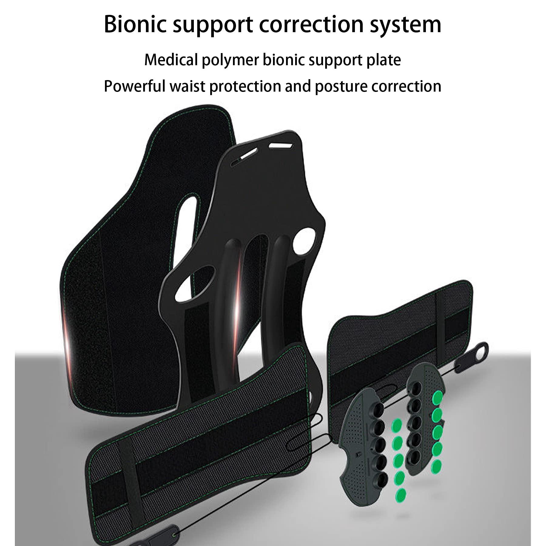 WILLQ Thoracolumbar Fixed Brace Cervical Thoracic Orthosis Chest Lumbar Brace for Back Pain Relief Injury Recovery Adjustable Thoracolumbar Fixed Orthosis Men Women Lumbar Spine Orthosis,S