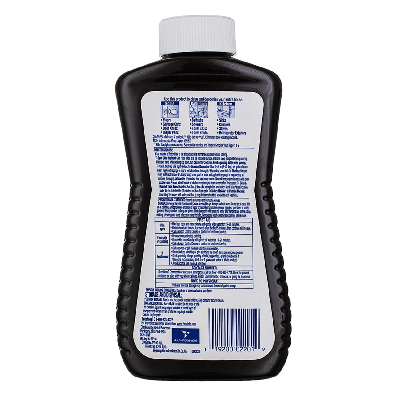 Lysol Lysol Concentrate All Purpose Cleaner Disinfectant, 12 Ounce (Pak of 10)