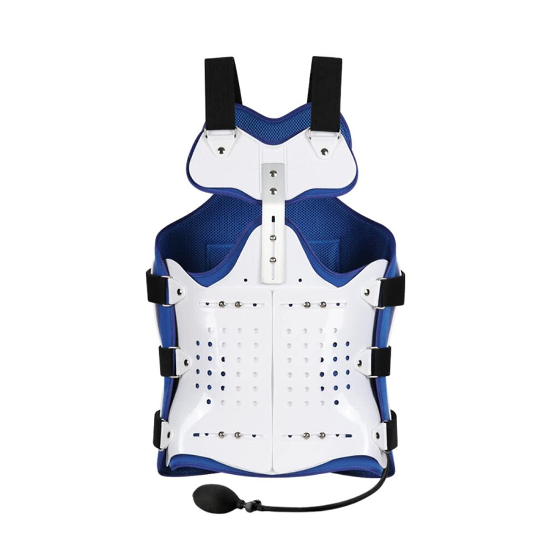 WILLQ WILLQ Adjustable Thoracolumbar Supports Brace Lightweight Adjustable Back Brace for Mild Scoliosis Post Surgery Support Kyphosis Osteoporosis Fixed Support Scoliosis Posture Adjuster,S