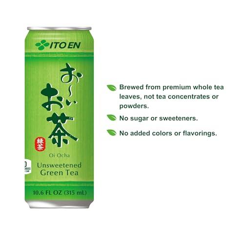 Ito En Ito En Oi Ocha Green Tea, Unsweetened, 10.6 Ounce (Pack of 12)