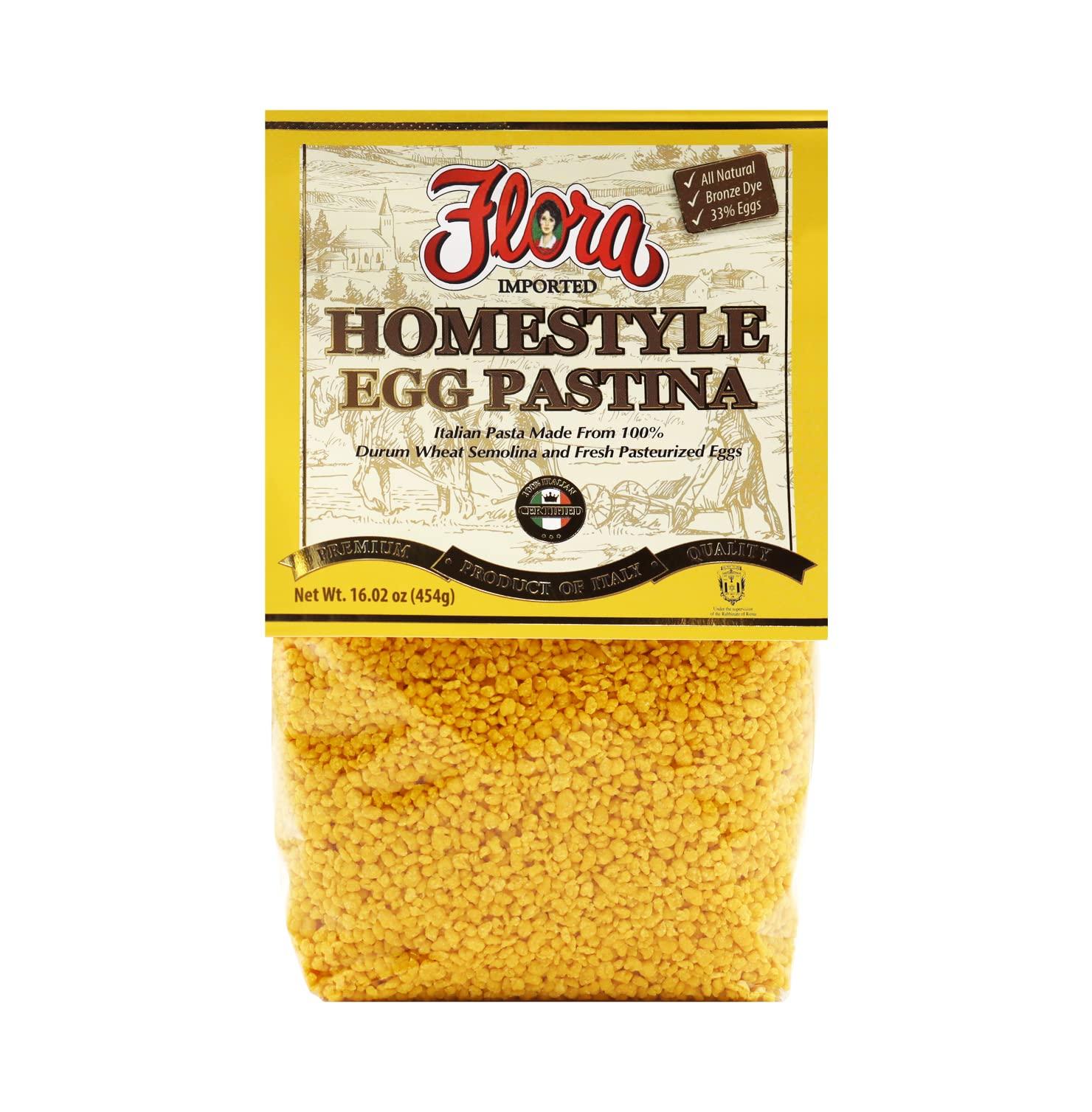 Flora Fine Foods Homestyle Egg Pastina