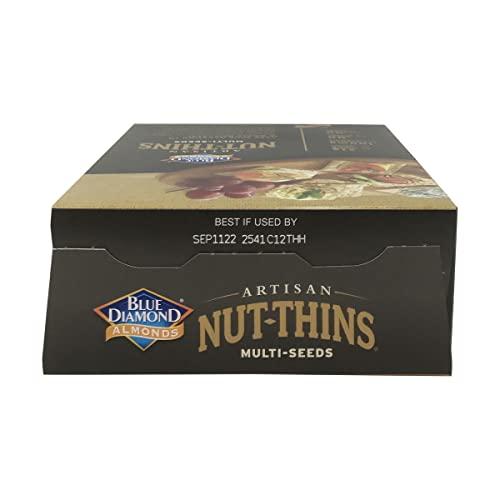 Blue Diamond Almonds Blue Diamond Gluten Free Nut Thin Cracker Crisps, Multiseed, 4.25 Iybce