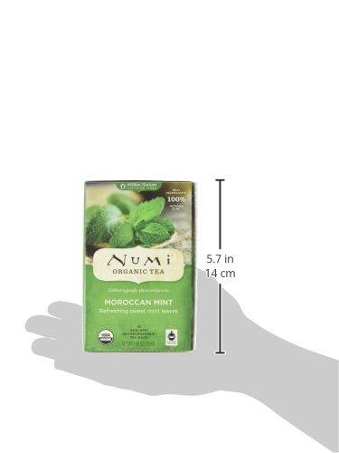 Numi Numi Organic Tea Moroccan Mint, 18 ct