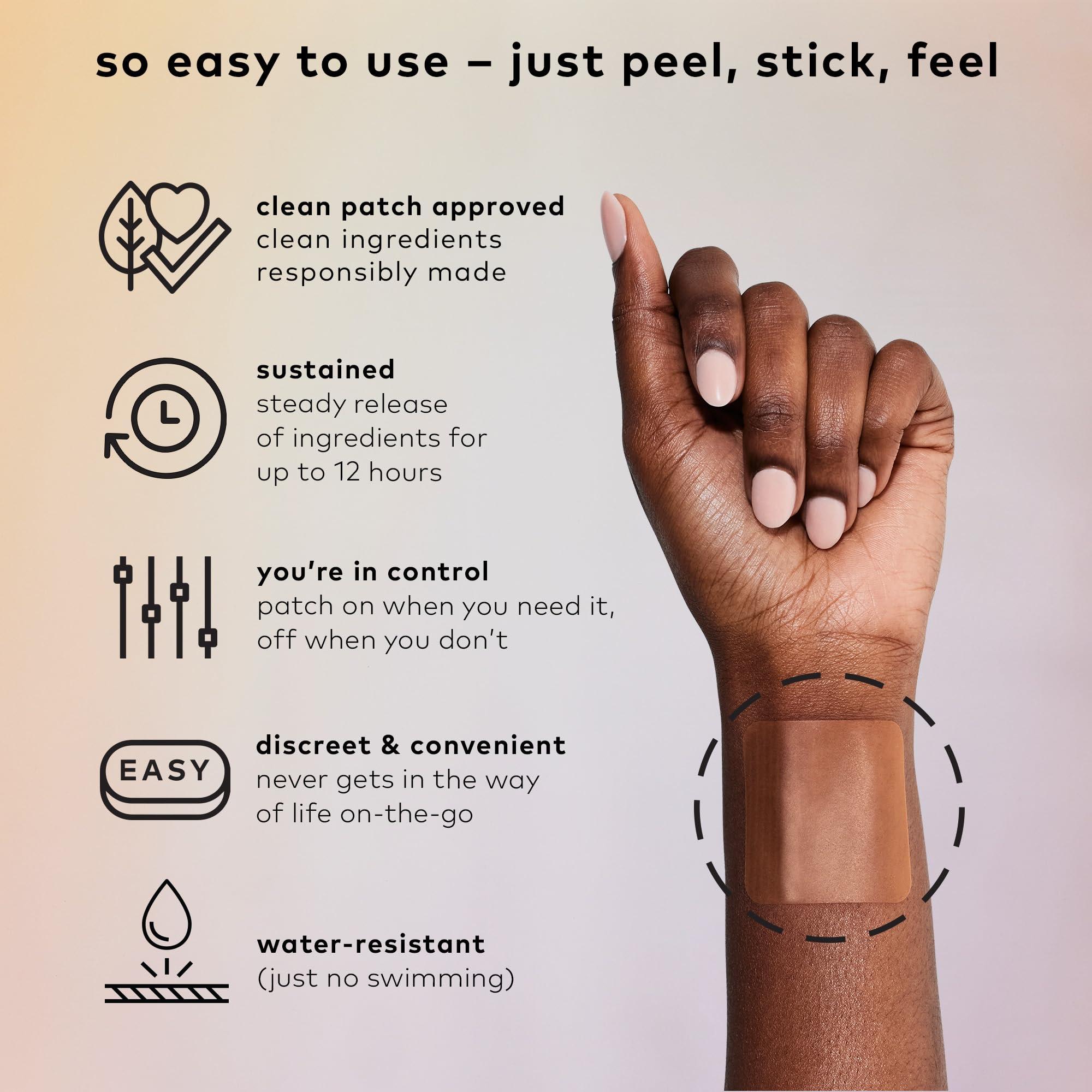 The Good Patch The Good Patch Rescue After Party Patch, Natural Patch with DHM, Vitamin B1, Green Tea, Plant Powered Wearable Wellness, Bounce back after a night out (16 Total Patches)