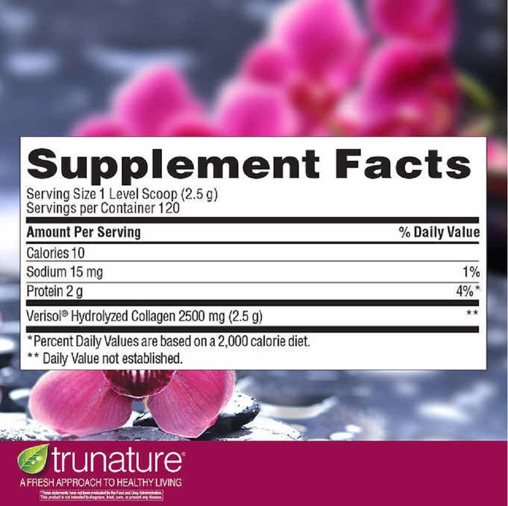 WorryFree Gadgets Worry Free Gadgets C-1215667 Trunature Verisol Collagen Pow Perp Healthy Skin With Bioactive