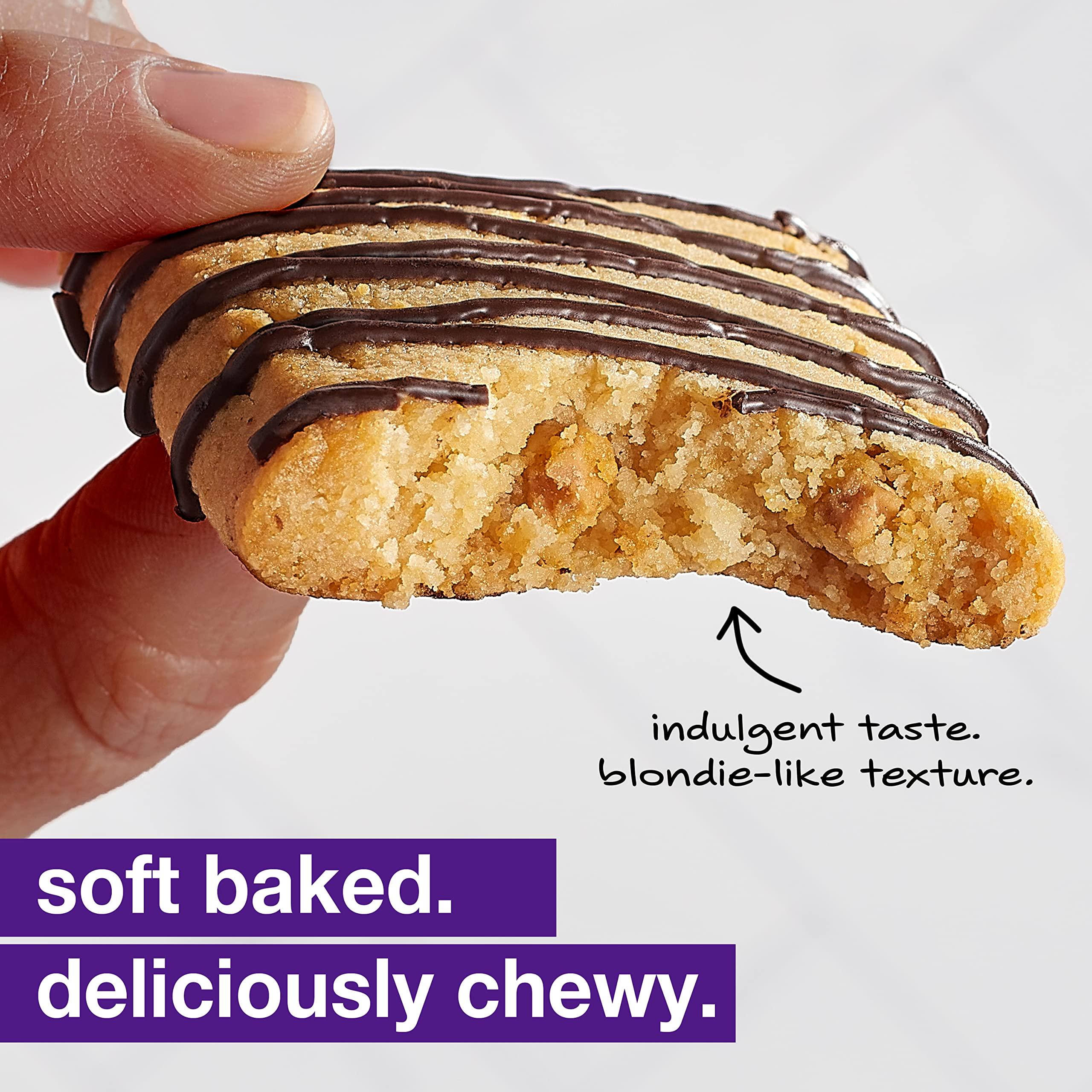 KIND KIND Soft Baked Squares, Salted Caramel Almond Flour Blondie, 6 count