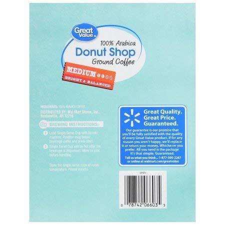 Great Value Great Value Donut Shop Blend 48 Pack of K- Cups