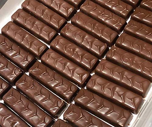 No Whey! Foods Vegan, Gluten Free, Nut Free | Chocolate Candy Nougat and Caramel Bars (3 Pack) | Dairy Free, Soy Free, Sesame Free | Allergy Friendly Snacks | No Whey Foods