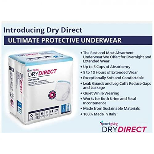 DRY DIRECT Dry Direct Noir Ultimate Protective Underwear (Small - Pack of 14) by Parentgiving