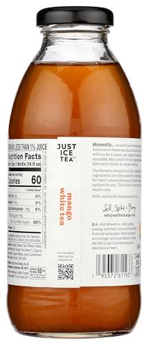 Just Ice Tea Just Ice Tea Organic Mango White Tea, 16 FZ