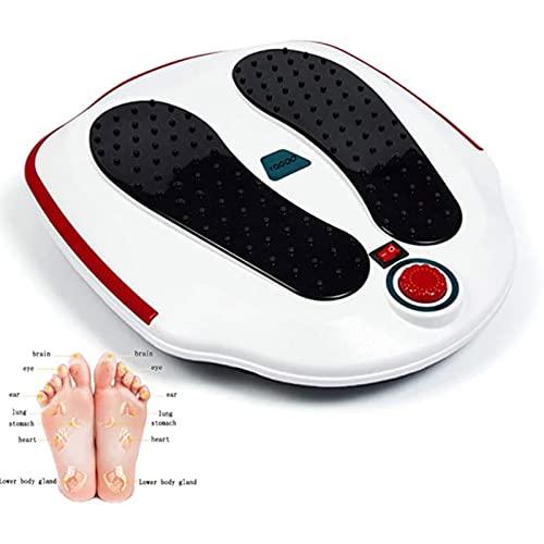 VEXIGO VEXIGO Electric Foot Massager Machine Circulation Vibration Blood Booster Electromagnetic, Deep Kneading Massaging Nodes, for Relieve Fatigue Sore