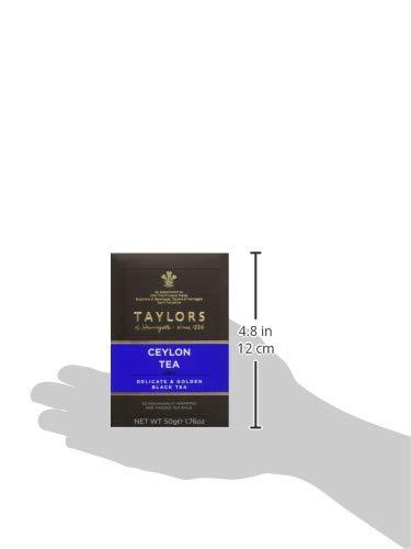 Taylors of Harrogate Taylors of Harrogate Ceylon Tea, 20 Count (Pack of 1)