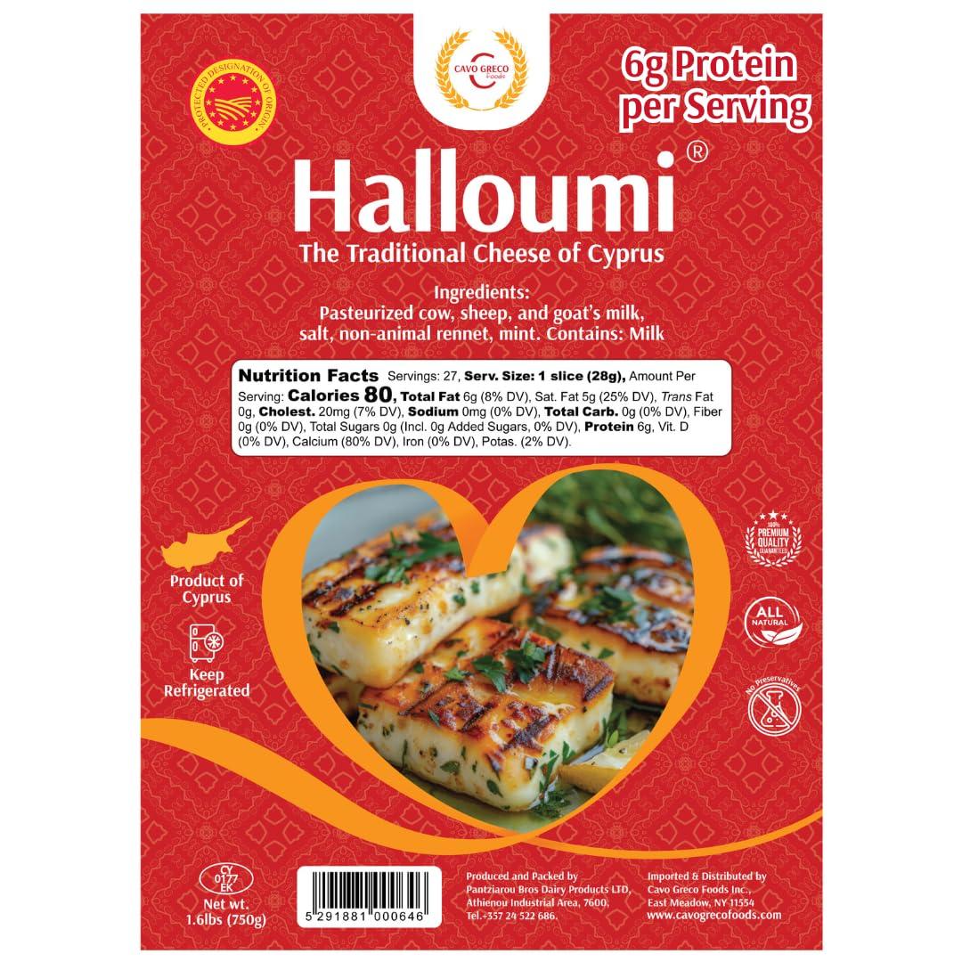 Cavo Greco Foods Cavo Greco Foods Halloumi in Block 750g/1.6lbs