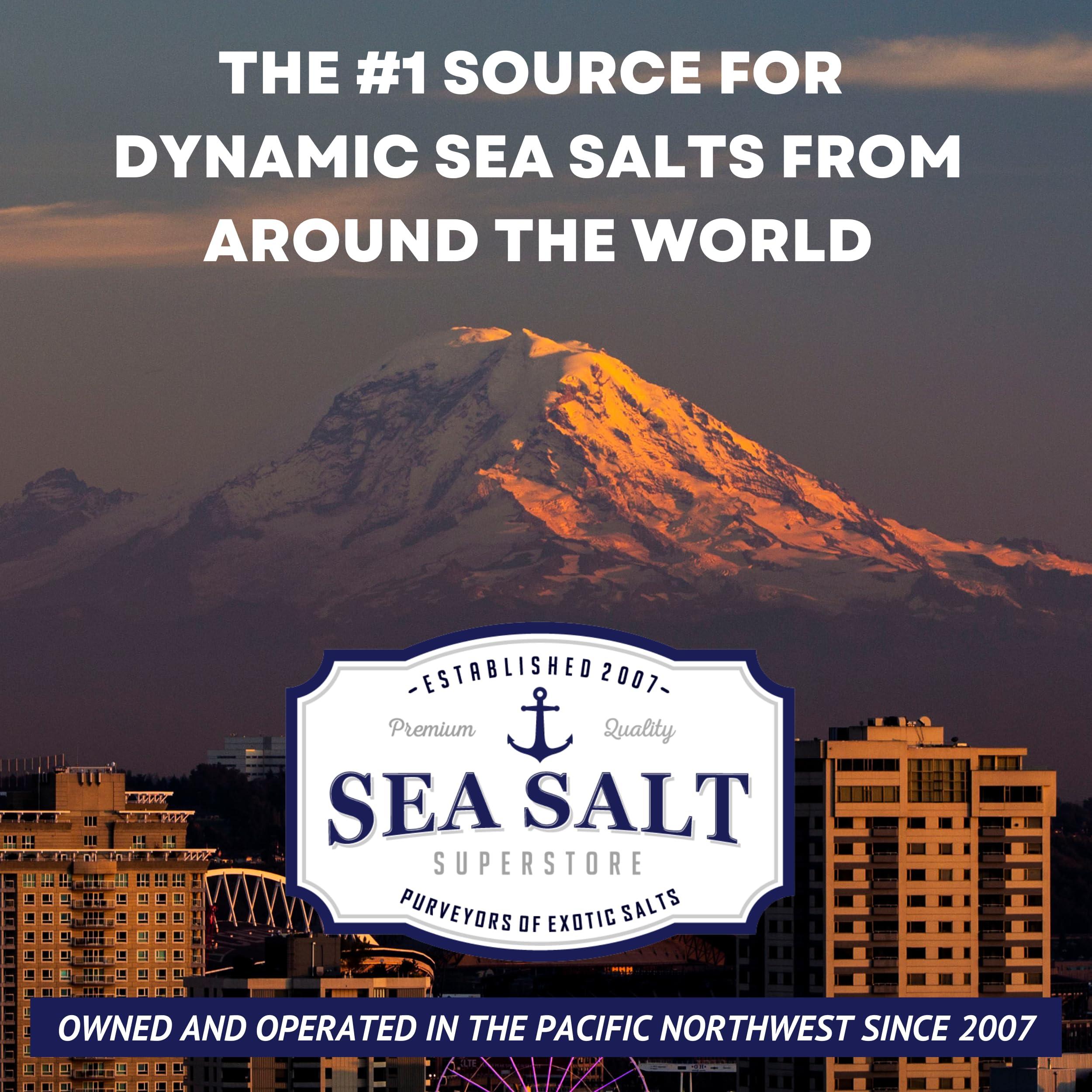 Sea Salt Superstore Ice Cream Salt, Rock Salt for Ice Cream Making, Universally Compatible Coarse Sea Salt and Non-Iodized Salt for All Ice Cream Maker, 10 lb (5 lb 2-Pack) Bags, Sea Salt Superstore