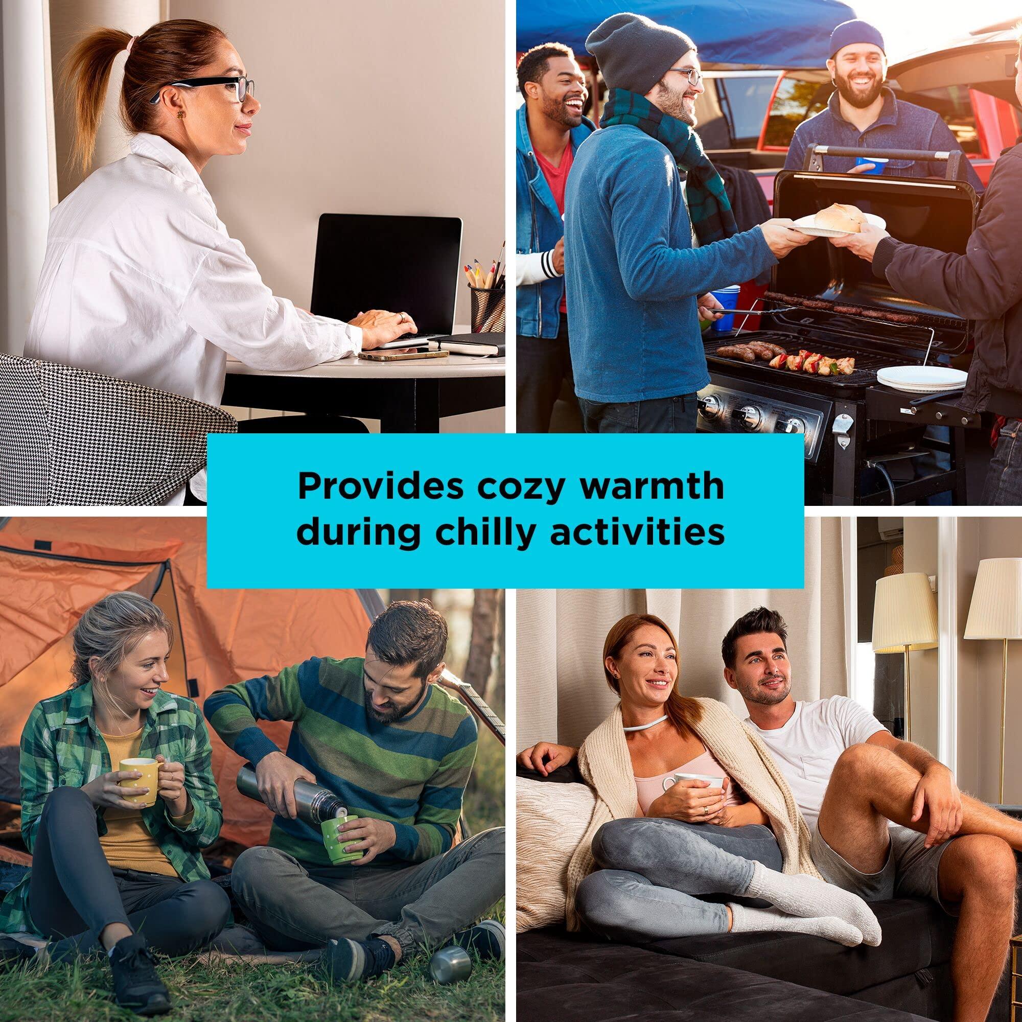 BLACK+DECKER BLACK+DECKER Comfortpak, Wearable Cooling and Heating Device, Cloud White (BCWCC101-10)