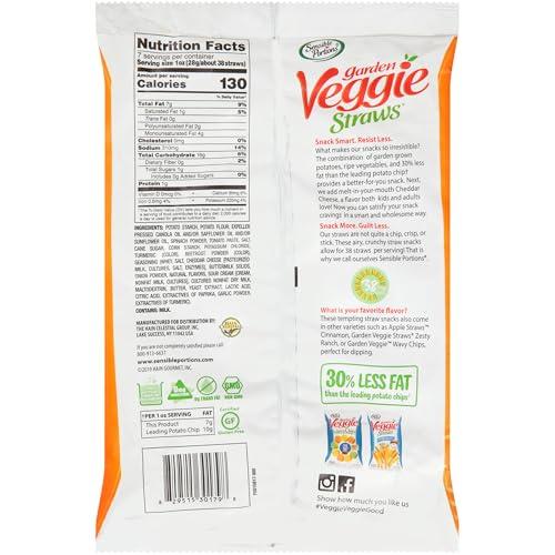 Sensible Portions Sensible Portions Garden Veggie Straws, Cheddar Cheese, 7 oz.