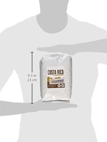 Fresh Roasted Coffee Fresh Roasted Coffee, Costa Rican Tarrazu, 2 lb (32 oz), Medium Roast, Kosher, Whole Bean