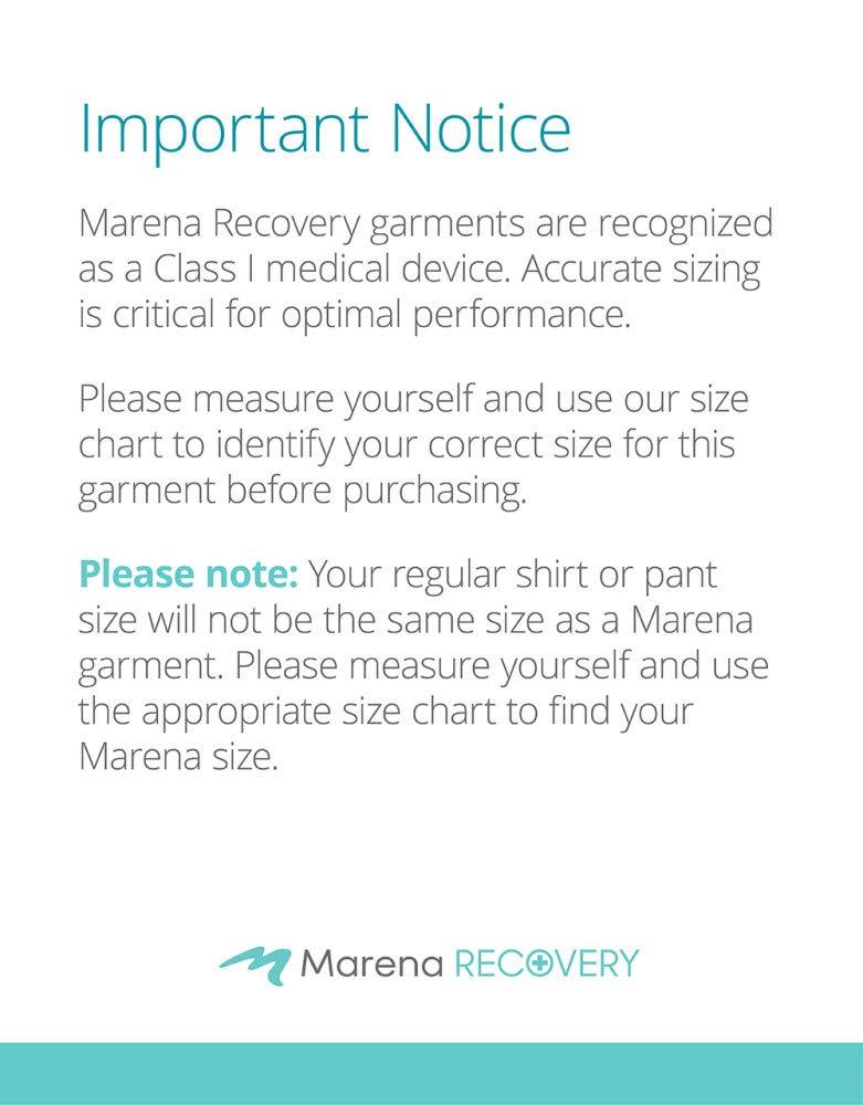 MARENA Marena MV Stage 1 Mens Adjustable Sleeveless Compression Vest  Post-Surgery Support Garment