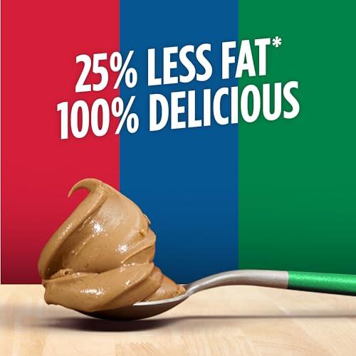 Jif Jif Reduced Fat Creamy Peanut Butter Spread, 40 Ounces, 60% Peanuts