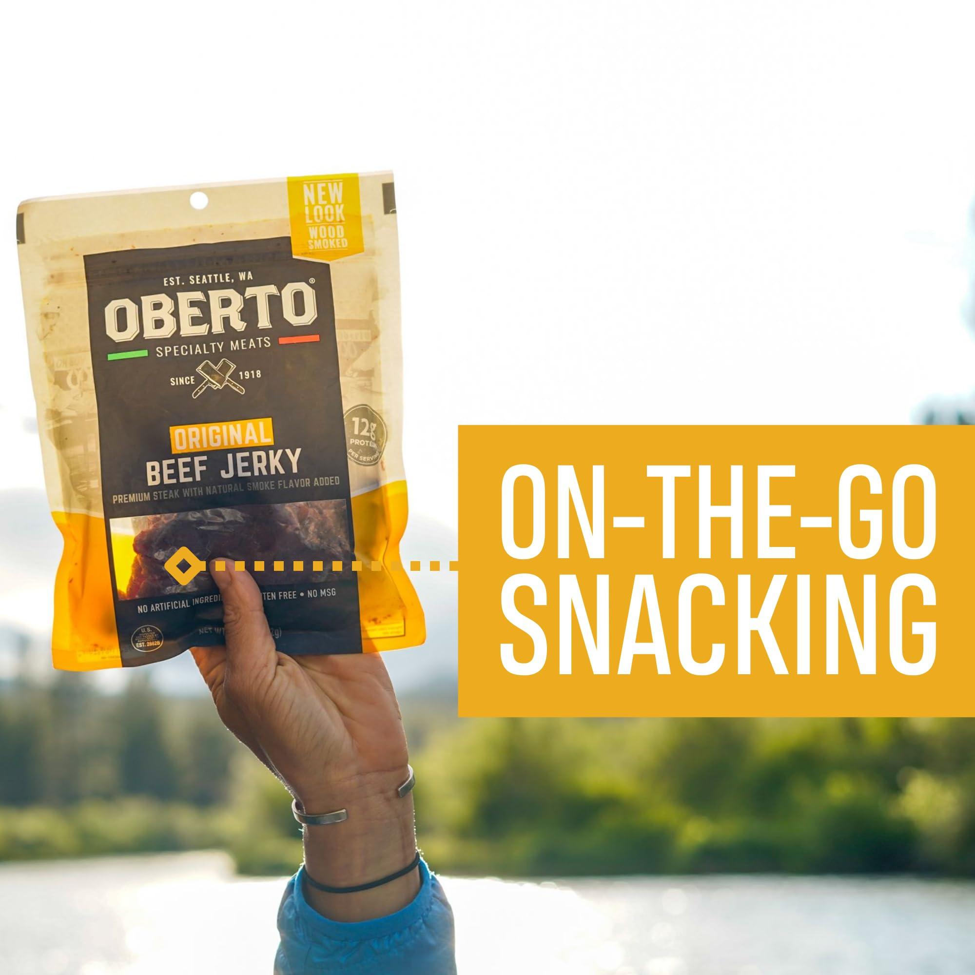 Oberto Oberto Specialty Meats Original Beef Jerky, 2.7 Ounce (Pack of 8)